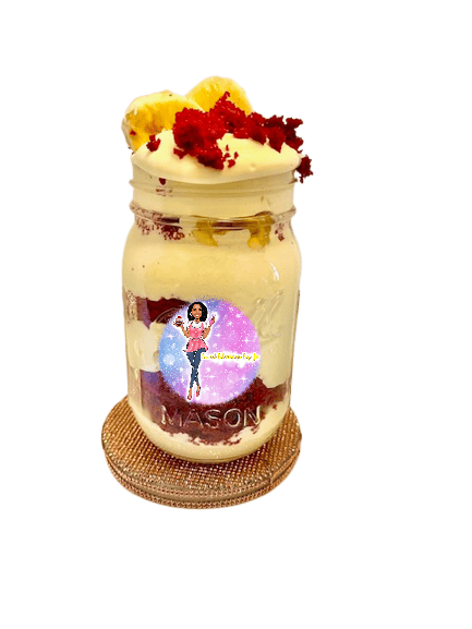 Image of Red Velvet Banana Pudding Jar