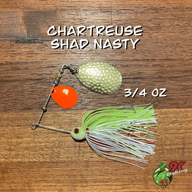 9k elite lures for lake bass fishing X Northern Lights Series Dr. Evil Surface Bait orange toxic as tackle shops have begun to stock them 9K Elite Spring Bundle |