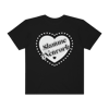 Valentine's Day | Black Heart Shirt (Comfort Colors)