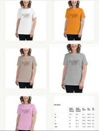 Image 5 of Sorry For What I Said Women's Relaxed Tee