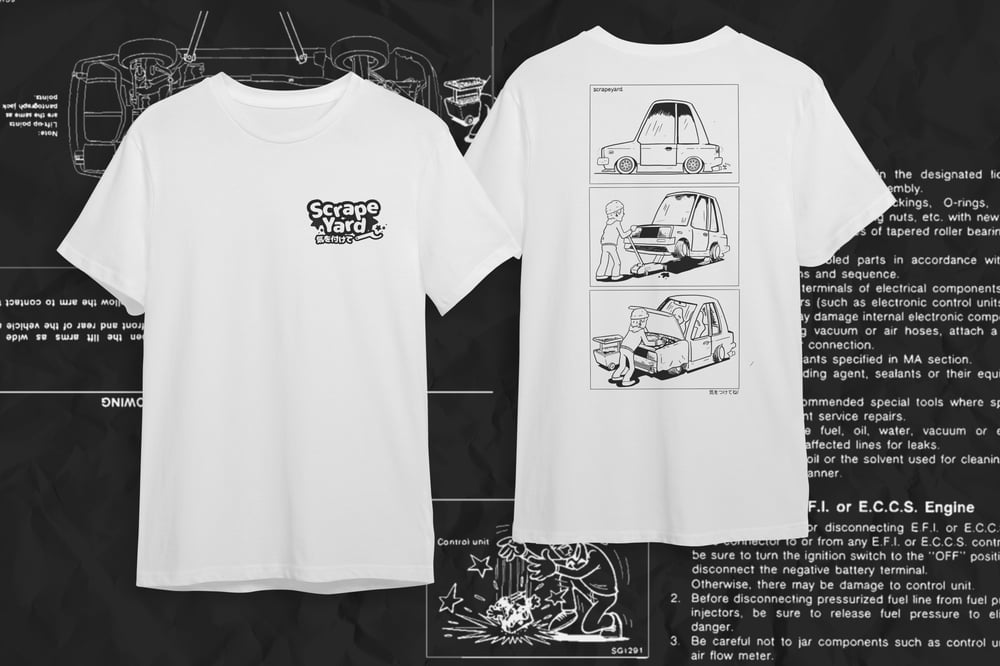 Image of FSM Scrape Yard T Shirt Preorder 
