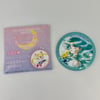 Sailor Moon Museum Blind Bag Holographic Can Badge (Sailor Neptune)
