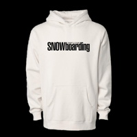 Snowboard St.Louis - Premium Hoodie (Bone  White + Black Logo)