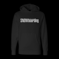 Snowboard St.Louis - Premium Hoodie (Black + 3m Reflective Logo)