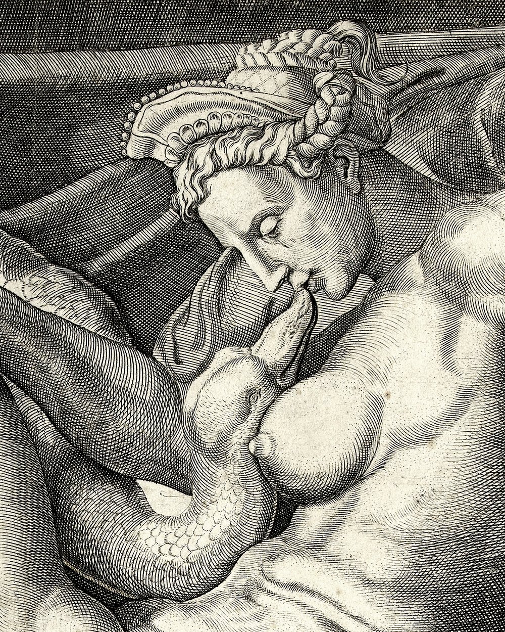 "Leda and the swan" (1544 - 1600)