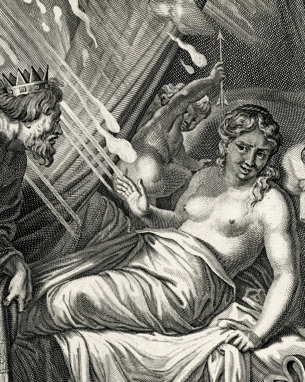 ''Jupiter kills Semele'' (1733)