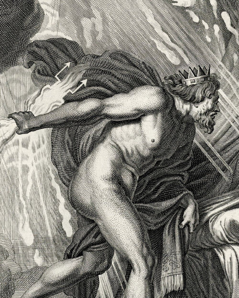 ''Jupiter kills Semele'' (1733)