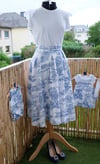 Jupe Toile de Jouy Femme