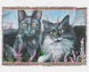 Cat Eyes Throw
