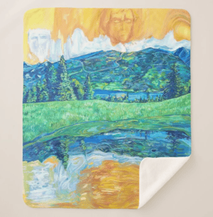 Image of For Thou Art With Me Throw