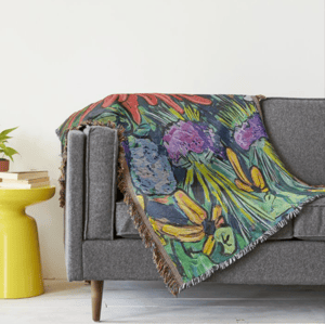 Image of Pennsylvania Wildflowers Throw