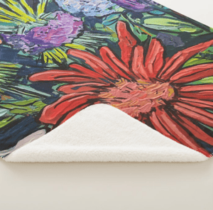 Image of Pennsylvania Wildflowers Throw