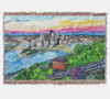 Steel City Sunset Throw