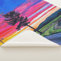 Sunset On Lyona Road Throw