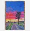 Sunset On Lyona Road Throw