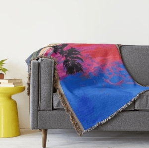 Image of Sunset On Lyona Road Throw