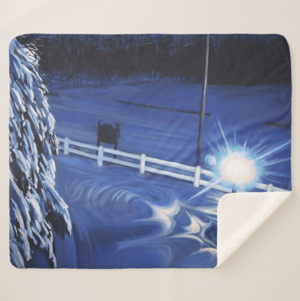 Image of Light In A Dark Winter Throw