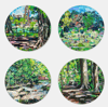 Pittsburgh Parks Acrylic Coaster Set