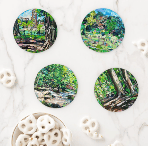Image of Pittsburgh Parks Acrylic Coaster Set