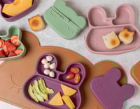 Image 5 of 20% OFF We Might Be Tiny Bunny Stickie Plate Plum