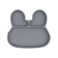 Image 1 of 20% OFF We Might Be Tiny Bunny Stickie Plate Grey