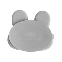 Image 3 of 20% OFF We Might Be Tiny Bunny Stickie Plate Grey