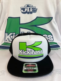 Image 1 of KICKIN 'ASS Trucker Hat • Flat Bill
