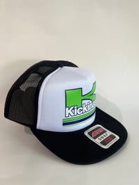 Image 3 of KICKIN 'ASS Trucker Hat • Flat Bill