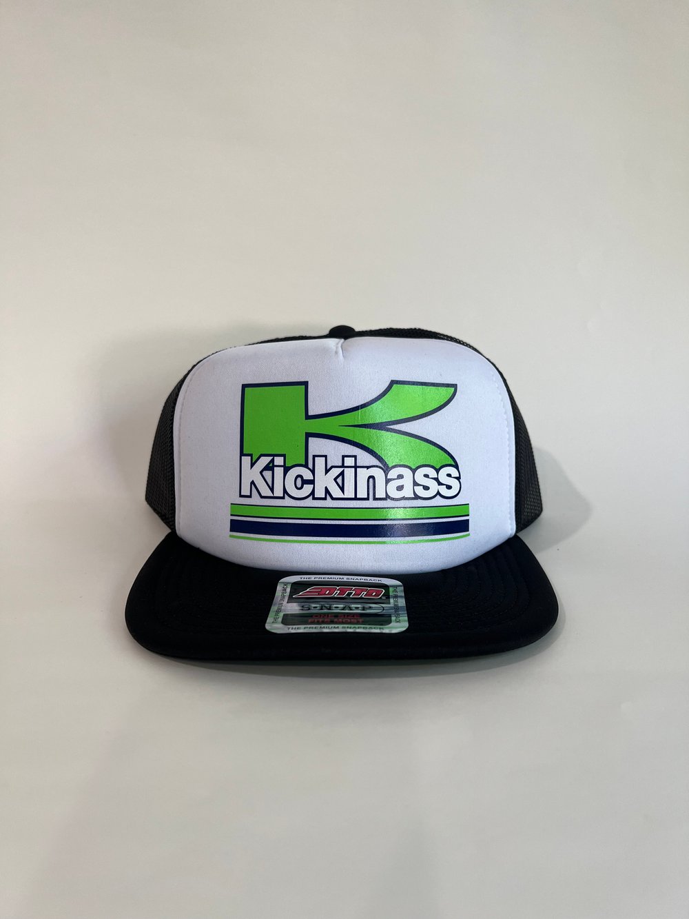 KICKIN 'ASS Trucker Hat • Flat Bill