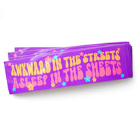 Image 2 of Awkward In The Streets Asleep In The Sheets Sticker