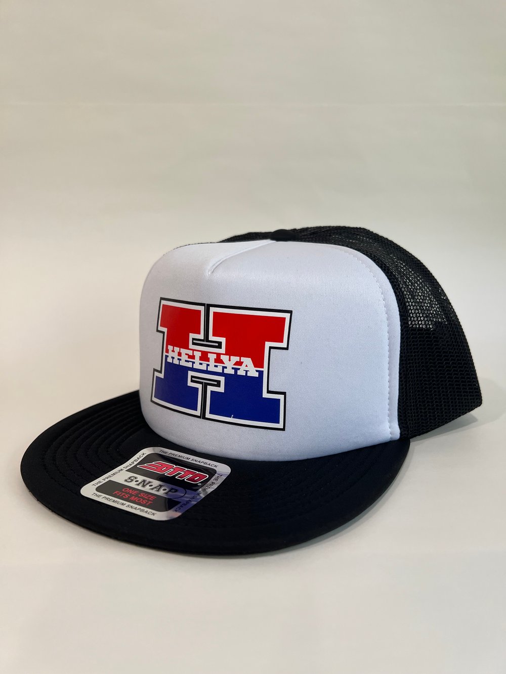HELLYA Trucker Hat • Flat Bill - Medium Profile