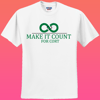 Make It Count for Cort Tee - White