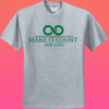 Make It Count For Cort Tee - Grey