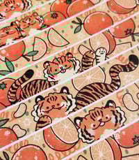 Image 1 of Orange Tiger Washi Tape