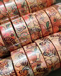 Image 2 of Orange Tiger Washi Tape