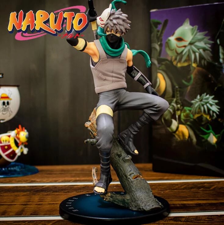 Image of Naruto Hatake Kakashi Statue PVC Action Figure 