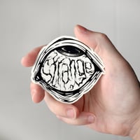 Image 2 of Strange Clear Vinyl Sticker