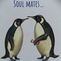 Love Plates - Soul Mates - Penguins (Ref. 464)