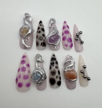 Image 1 of crystal stone set