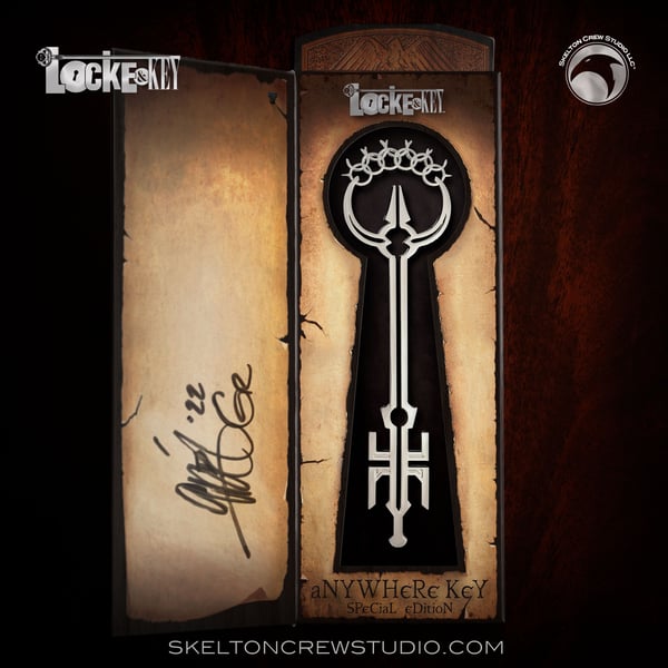 Locke & Key: CHARITY SIGNED Special Edition Philosophoscope Key!