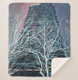 Image of Steel Tower Throw