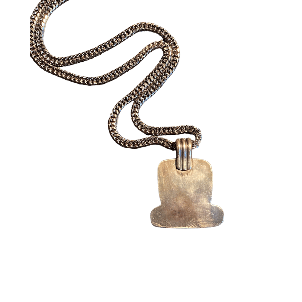 Rutilated Quartz Stack Pendant