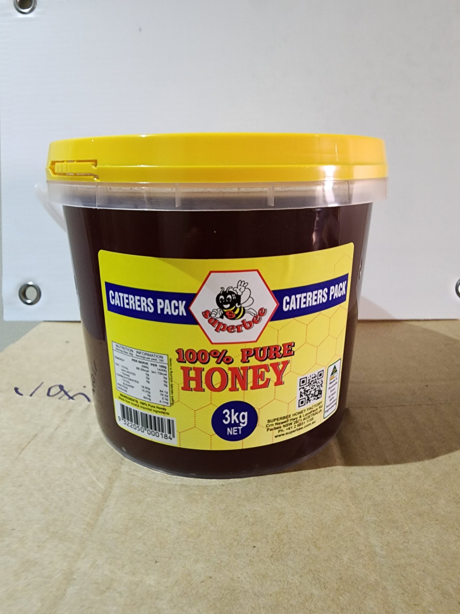 Image of 100%Pure Honey Floral Blend Caterers Pack 3KG 