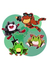 Toad Squad Print