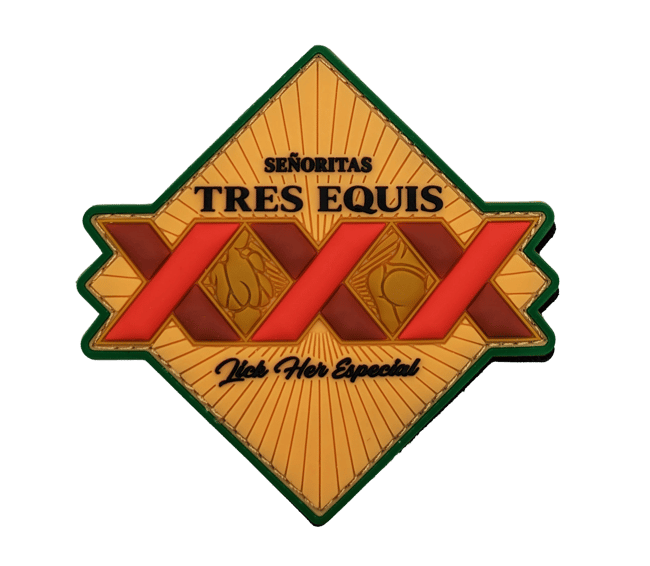 Tres Equis - XXX - Lick Her Especial - Parody [PVC Morale Patch]