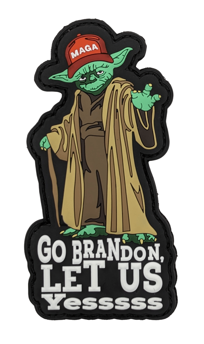 Let's Go Brandon Morale Patch -Made in The USA- Tactical Hook and Loop