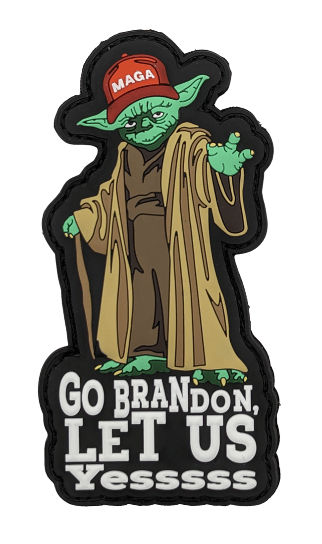 Yoda - Go Brandon, Let Us - Parody [PVC Morale Patch]