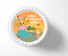 PERSONALISED Pre-cut Birthday AFRICIAN SAVANAH Toppers / Cupcake Cookie Cake Edible Topp