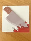 Bloody Knife Sticky Notes