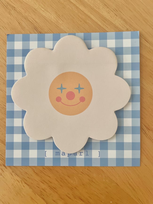 Flower Clown Sticky Notes